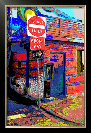 Do Not Enter, Venice Beach, California by Steve Ash Pricing Limited Edition Print image