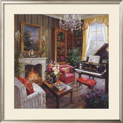 Grand Piano Room by Foxwell Pricing Limited Edition Print image