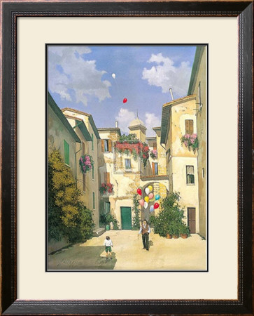 The Balloon Seller by L. Sollazzi Pricing Limited Edition Print image