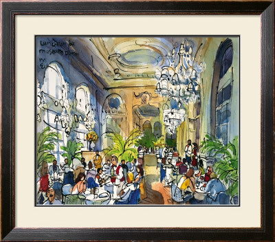 Luncheon At Musee D'orsay by Michael Leu Pricing Limited Edition Print image