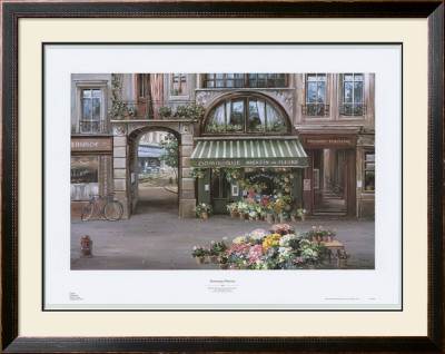 Dominique Fleuriste by Mark St. John Pricing Limited Edition Print image