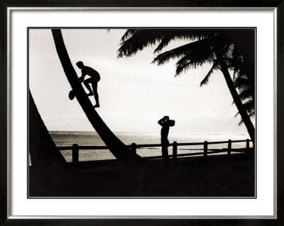 Hawaiian Silhouette, 1931 by Tom Blake Pricing Limited Edition Print image