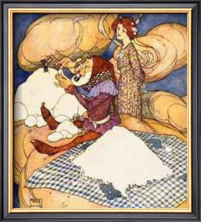 The Old Gnome Was Always Working by Edmund Dulac Pricing Limited Edition Print image