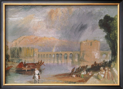 Bridge Of Meulan by William Turner Pricing Limited Edition Print image