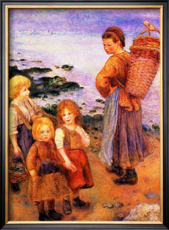 Mussel Fishers Of Berneval by Pierre-Auguste Renoir Pricing Limited Edition Print image