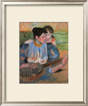 The Banjo Lesson by Mary Cassatt Pricing Limited Edition Print image