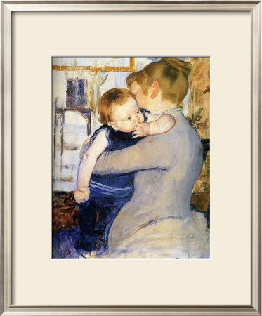 Child In Blue by Mary Cassatt Pricing Limited Edition Print image