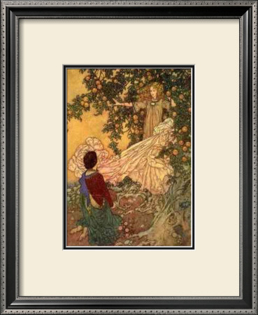 The Fairy Drew Back The Branches by Edmund Dulac Pricing Limited Edition Print image
