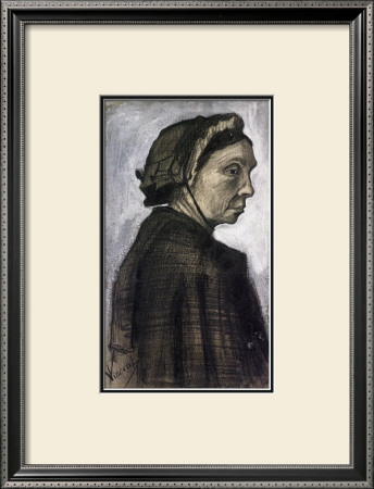 Sien's Mother Wearing A Dark Cap by Vincent Van Gogh Pricing Limited Edition Print image