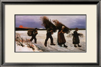 Wood Gathers In The Snow by Vincent Van Gogh Pricing Limited Edition Print image