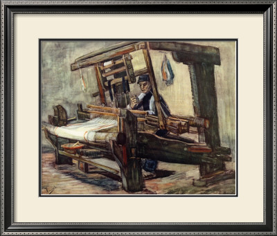 A Weaver by Vincent Van Gogh Pricing Limited Edition Print image