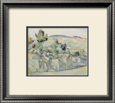 Hillside In Provence, C.1886-90 by Paul Cézanne Pricing Limited Edition Print image