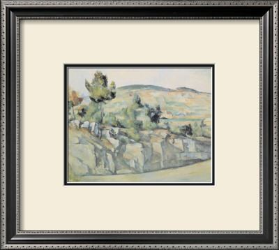 Hillside In Provence, C.1886-90 by Paul Cezanne Pricing Limited Edition Print image