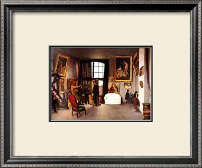 The Artist's Studio, Rue De La Condamine by Frederic Bazille Pricing Limited Edition Print image