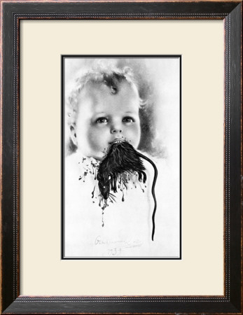 Freud's Perverse Polymorph (Bulgarian Child Eating A Rat), C.1939 by Salvador Dalí Pricing Limited Edition Print image