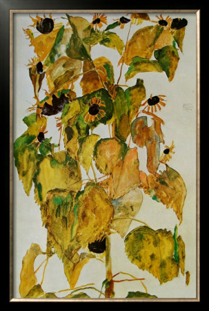 Sunflowers by Egon Schiele Pricing Limited Edition Print image