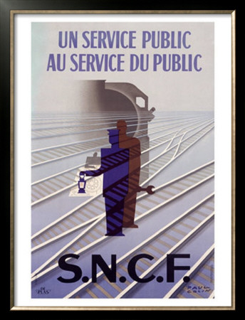 S.N.C.F by Paul Colin Pricing Limited Edition Print image