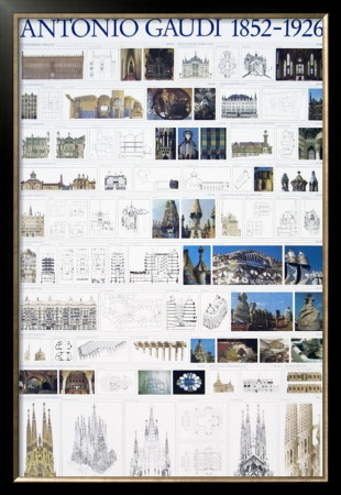 Collage by Antoni Gaudi Pricing Limited Edition Print image