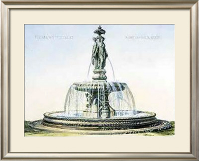 Fontaine Des Trois Graces by L. Visconti Pricing Limited Edition Print image