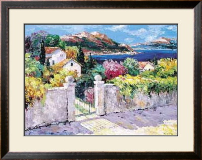 Mediterranean Village by Valentina Pricing Limited Edition Print image