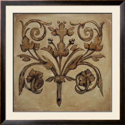 Decorative Scroll Ii by P. Segovia Pricing Limited Edition Print image