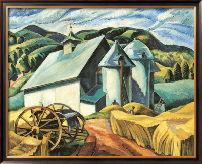 The White Barn, Eastern Townships by Ethel Seath Pricing Limited Edition Print image