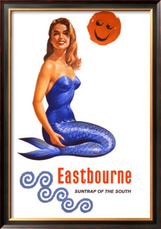 Eastbourne, Suntrap Of The South, Br Poster, 1961 by Pursell Pricing Limited Edition Print image