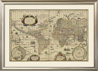 Explorer's World, C.1630 by Willem Jansz Blau Pricing Limited Edition Print image