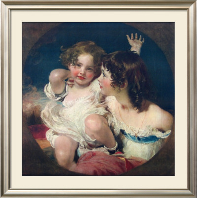 The Two Calmady-Children by Thomas Lawrence Pricing Limited Edition Print image