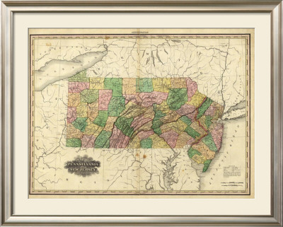 Pennsylvania And New Jersey, C.1823 by Henry S. Tanner Pricing Limited Edition Print image