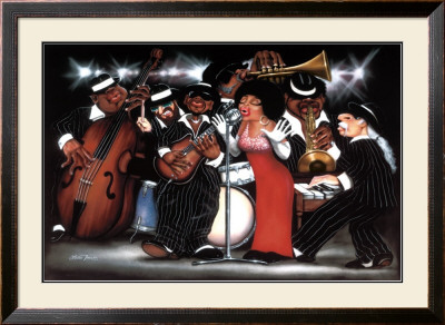 Lady Singing The Blues by Leonard Jones Pricing Limited Edition Print image