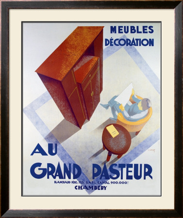 Meubles Au Grand Pasteur by C. Villot Pricing Limited Edition Print image