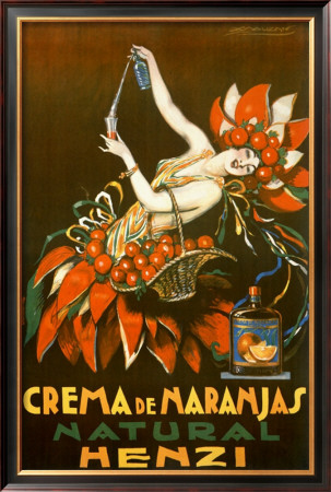 Henzi Orange Cream Soda by Achille Luciano Mauzan Pricing Limited Edition Print image