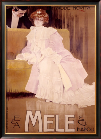 E&A Mele, Mode Novita by Leopoldo Metlicovitz Pricing Limited Edition Print image
