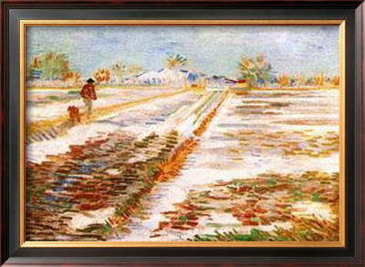 Paysage Enneige by Vincent Van Gogh Pricing Limited Edition Print image