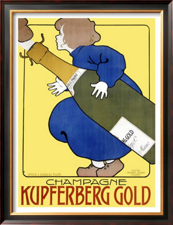 Champagne Kupferberg Gold by M. Huber Pricing Limited Edition Print image