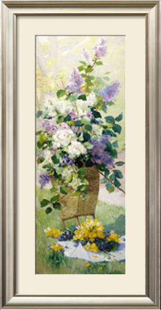 Summer Flowers by Eugene Henri Cauchois Pricing Limited Edition Print image