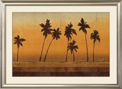 Sunset Palms I by Cheryl Martin Pricing Limited Edition Print image