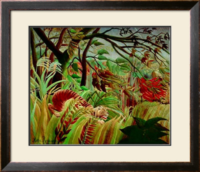 Tiger In Tropical Storm, C.1891 by Henri Rousseau Pricing Limited Edition Print image