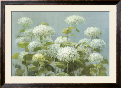 White Hydrangea Garden by Danhui Nai Pricing Limited Edition Print image