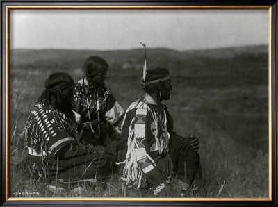 Overlooking The Camp by Edward S. Curtis Pricing Limited Edition Print image