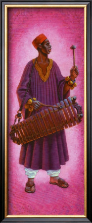 Man With Xylophone by Wolfgang Otto Pricing Limited Edition Print image