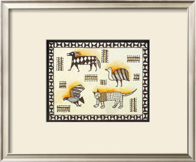 African Graffiti Iii by Jeff Mebuge Pricing Limited Edition Print image