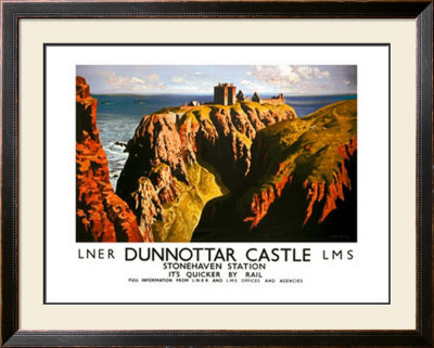 Dunnottar Castle, Lner & Lms Poster, 1939 by James Mcintosh Patrick Pricing Limited Edition Print image