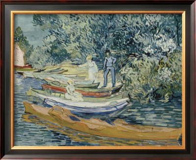 Bank Of The Oise At Auvers, C.1890 by Vincent Van Gogh Pricing Limited Edition Print image