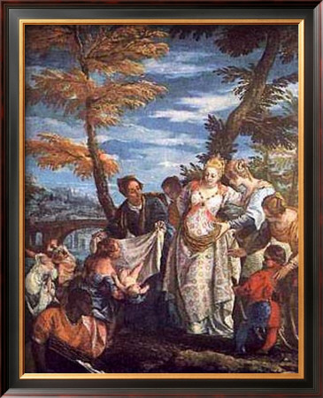 The Finding Of Moses, C.1570-75 by Paolo Veronese Pricing Limited Edition Print image