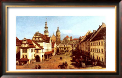 Der Marktplatz Zu Pirna by Bernardo Belotto Pricing Limited Edition Print image