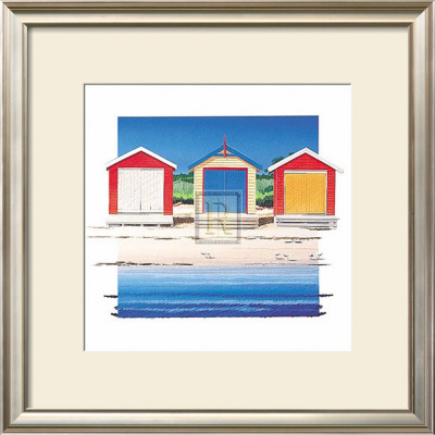 Boat Shed Colour by B. Walsh Pricing Limited Edition Print image