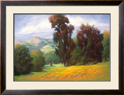 Poppies En Plein Air by Diana Reineke Pricing Limited Edition Print image