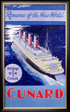 Cunard Line, Romance Of The World by Jarvis Pricing Limited Edition Print image